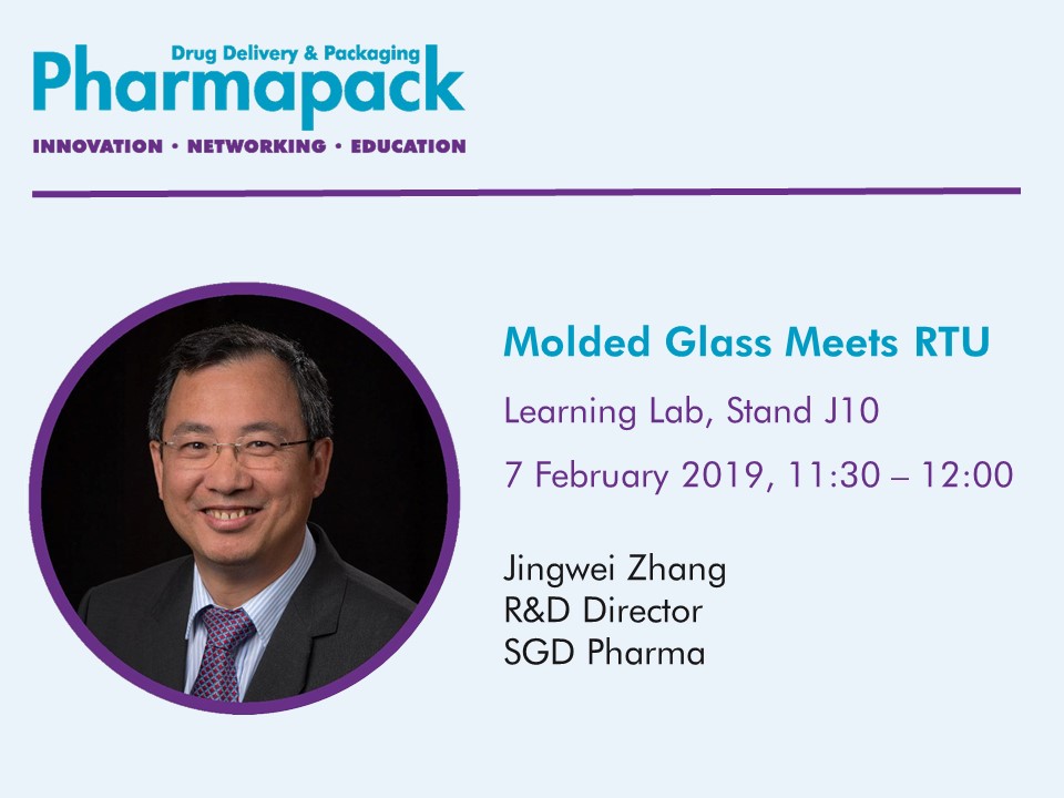 Pharmapack Learning Lab : Molded Glass Meets RTU