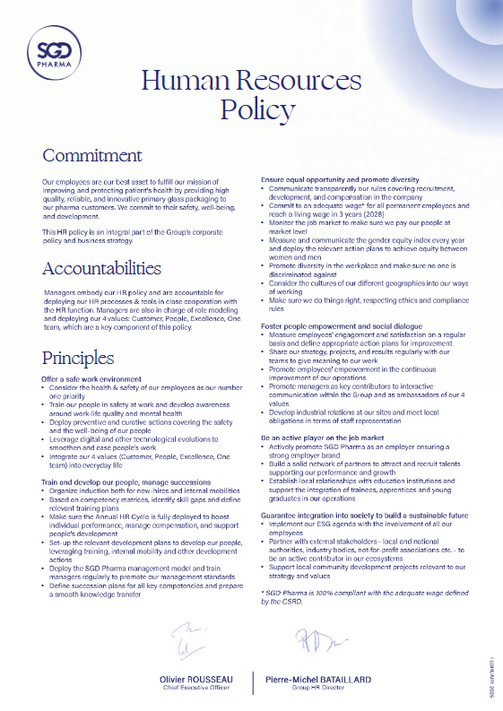 Human Resources Policy