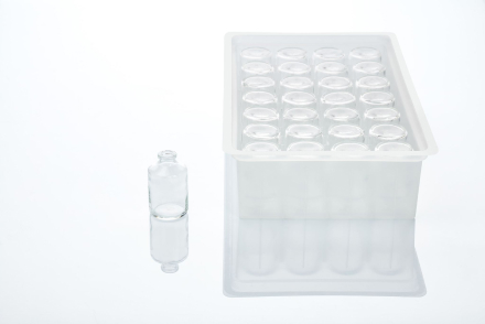 SGD Pharma - Sterinity, Sterile empty vials, EasyLyo vials in tray