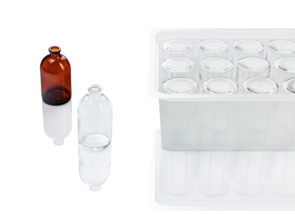 SGD Pharma - Sterinity - Sterile empty vials - ISO vials in tray