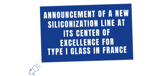 SGD Pharma expands capacity of siliconized glass vials with the announcement of a new siliconization line at its Center of Excellence for Type I glass in France