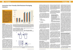 Innovative User-Friendly Child-Resistant Packaging Solutions