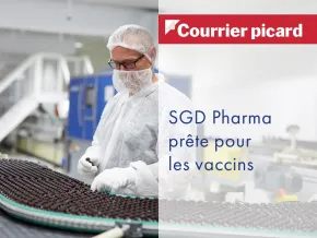 SGD Pharma prête pour les vaccins