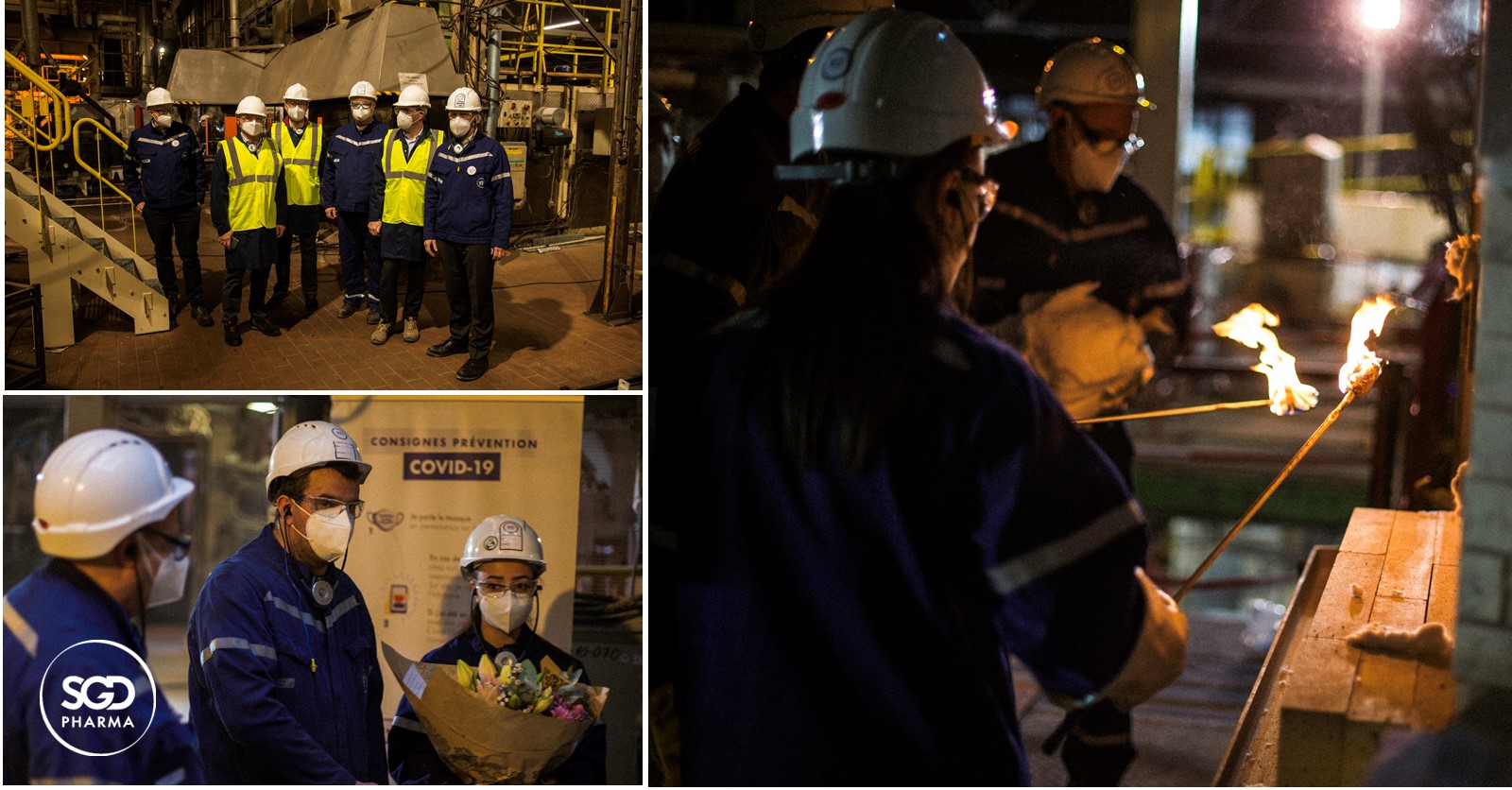 Sucy-en-Brie plant celebrated the first furnace lighting ceremony in 10 years