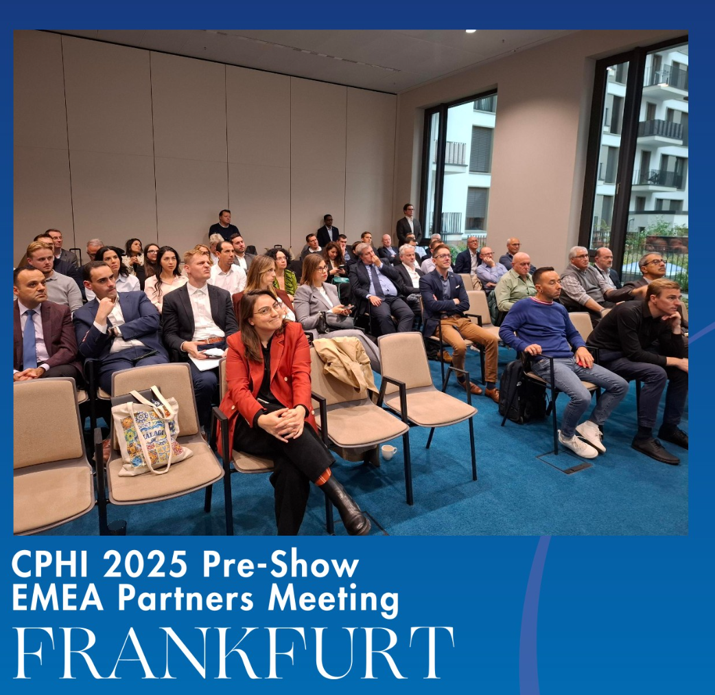 Throwback to our CPHI 2025 Pre-Show EMEA Partners Meeting in Frankfurt!